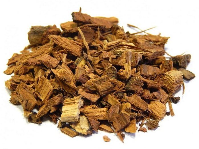 Ingredients Urotrin oak bark powder