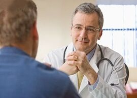 Attract an expert with symptoms of prostatitis
