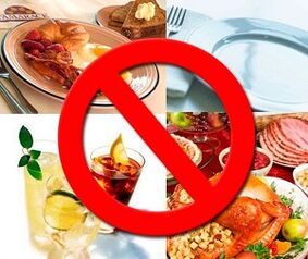 Follow the diet as a way to treat prostatitis in men