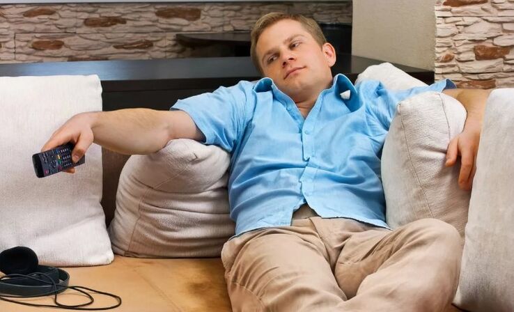 Little sedentary lifestyle is the cause of prostatitis