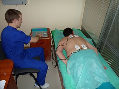 Electrophoresis of drugs for the treatment of prostatitis