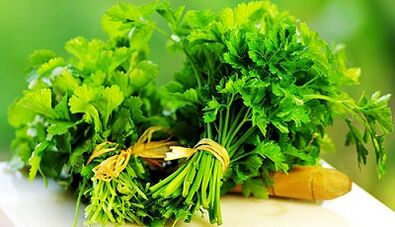 How to treat prostatitis with parsley